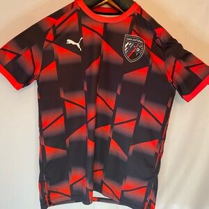 Puma, San Antonio, FC team shirt men’s size 3 XL short sleeve multicolor